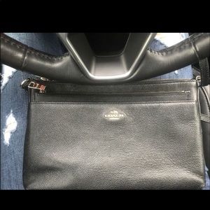 Black coach Crossbody